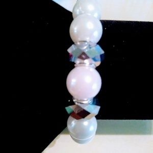 White Pearl Bracelet